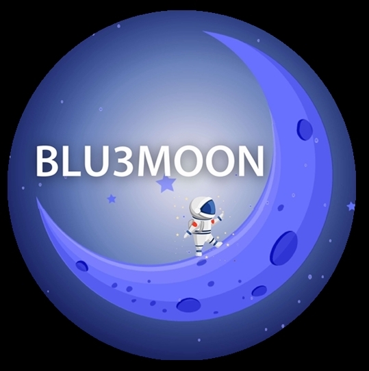 BLU3MOON logo