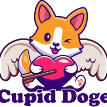 Cupid Doge logo