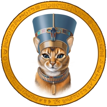 Nefertiti Cat logo