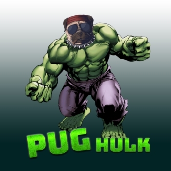 Pug Hulk logo