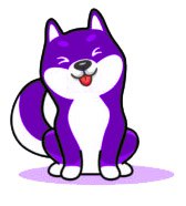 PurpleBabyDoge logo