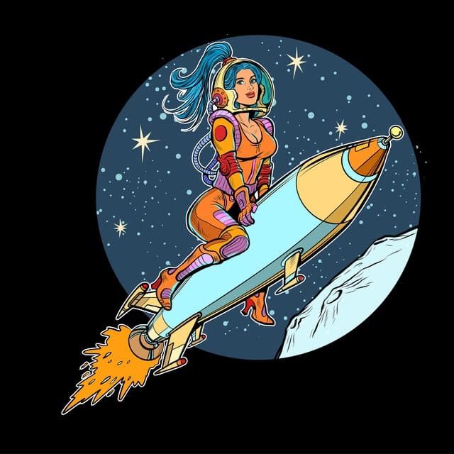 Rocket Girl Token logo