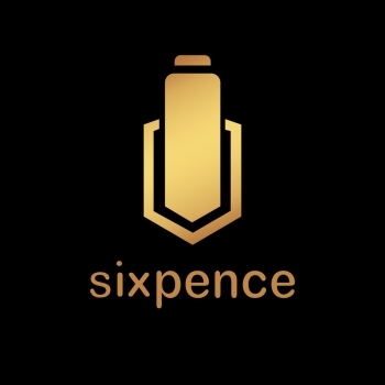 SIXPENCE logo