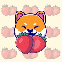 StrawberryFloki logo